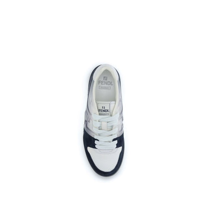 Multicolor Calf Leather Bos Taurus Low Top Sneakers