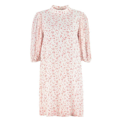 White Viscose Casual Dress