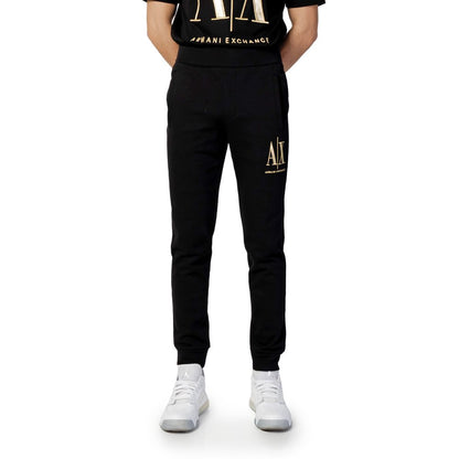 Black Cotton Joggers (Workout Pants)