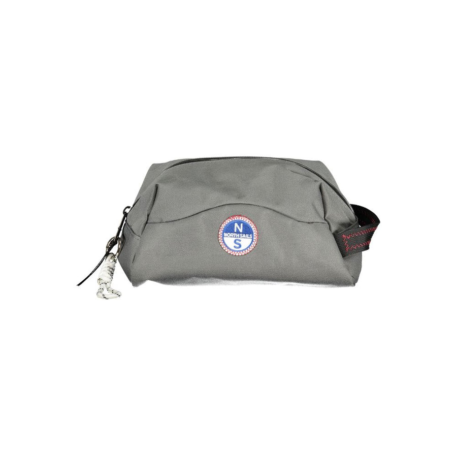 Grigio Polyester Men Beauty Case