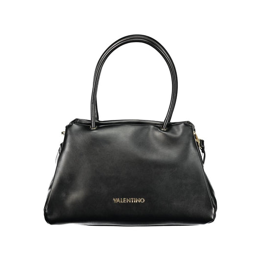 Black Polyurethane Women's Bag