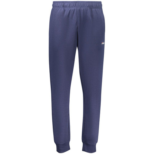 Blue Cotton Men's Sweatpant