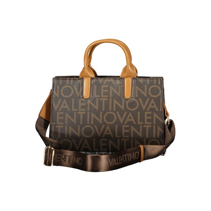Marrone Poliuretano Women Handbag