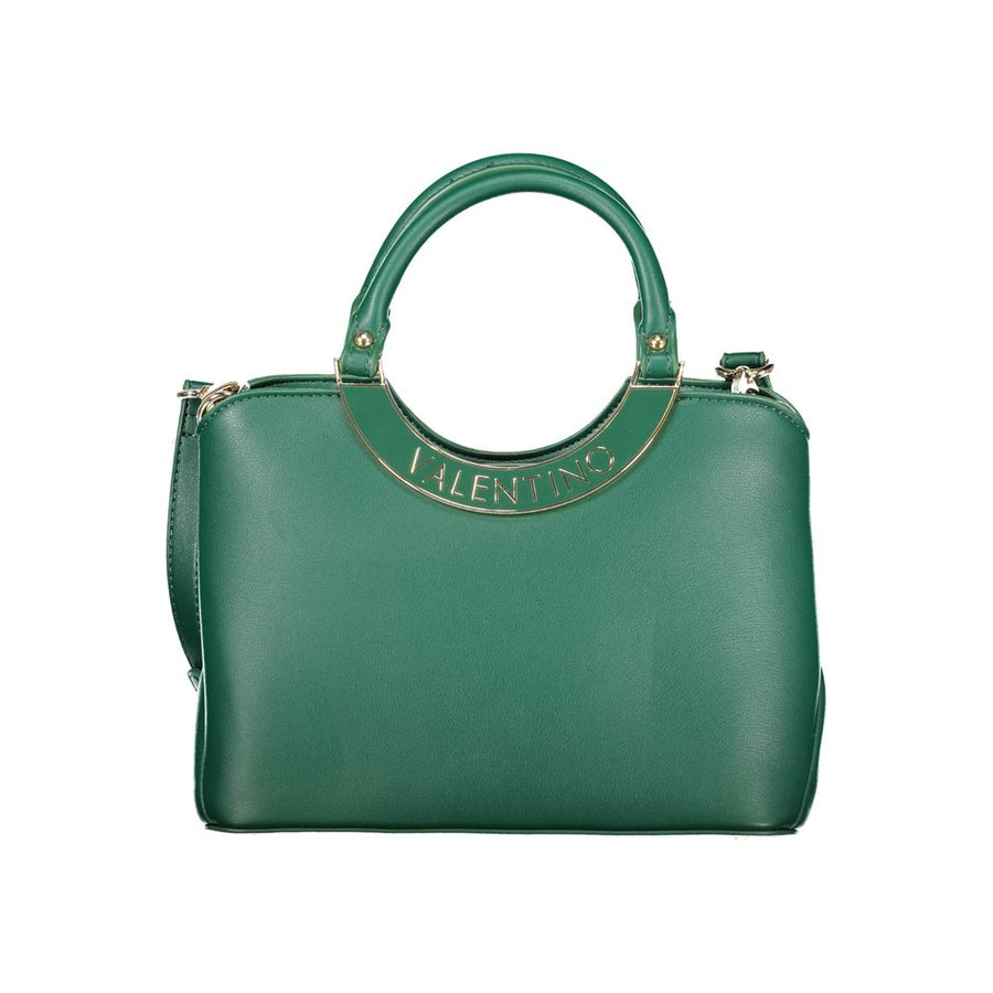 Verde Polyurethane Women's Bag with Adjustable Shoulder Strap