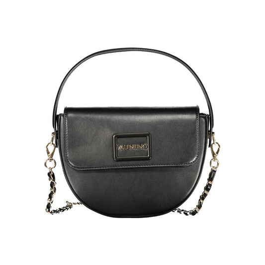 Black Polyurethane Women's Bag