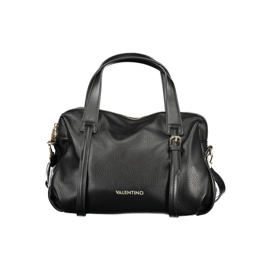 Black Polyurethane Women's Bag