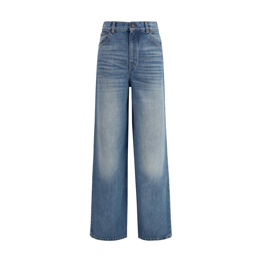 Blue Cotton Jeans Denim