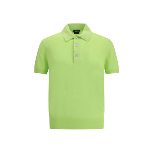 Bicolor Cotton Polo Shirt