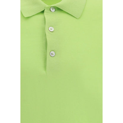 Bicolor Cotton Polo Shirt