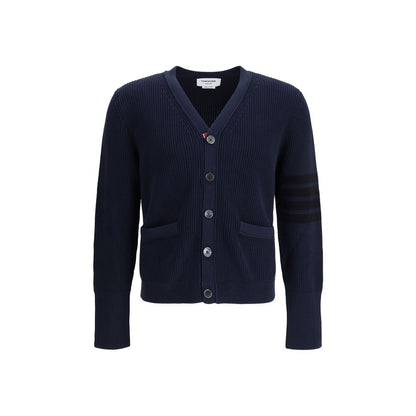 Blue Cotton Cardigan